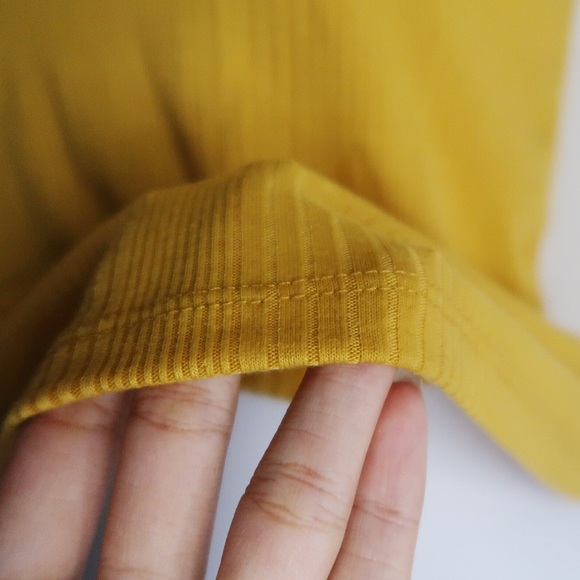 Popular 21 | NWOT* Mustard Halter Top - Picture 3 of 5